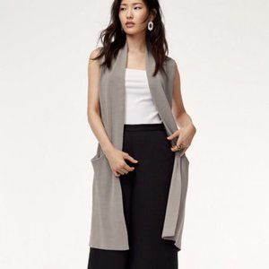 Aritzia Wilfred Sweater Vest Duster Sz. Small